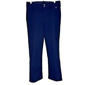 Vintage SKYR Ski Pants Mens S 34R Dark Blue Wool Blend Made in Japan Thick READ